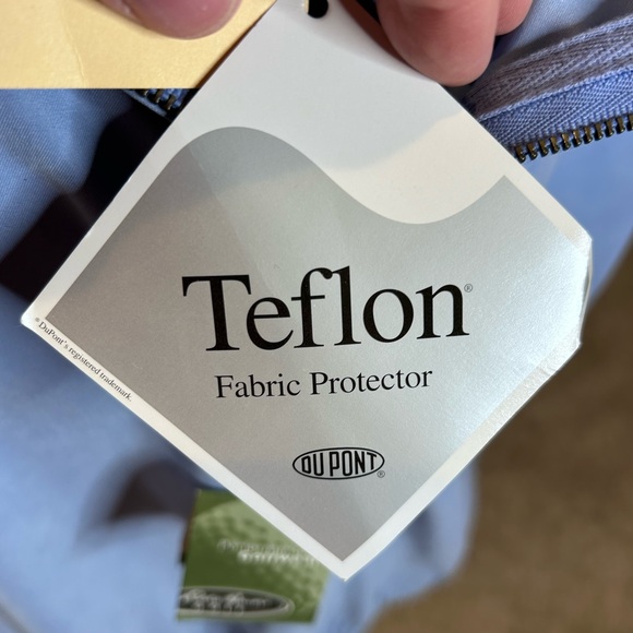 Eddie Bauer Golf Blue Quarter-Zip Pullover Windshirt Women's Size XL NWT - Picture 12 of 13